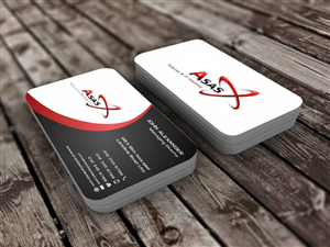 Business Card Design by szabist for ASAS Telecom & IT Solutions | Design: #5978414