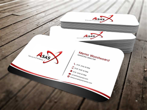 Business Card Design by szabist for ASAS Telecom & IT Solutions | Design: #5978425