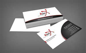 Business Card Design by szabist for ASAS Telecom & IT Solutions | Design: #5978429