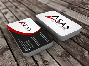 Business Card Design by szabist for ASAS Telecom & IT Solutions | Design: #6164124