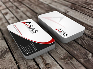 Business Card Design by szabist for ASAS Telecom & IT Solutions | Design: #6164135