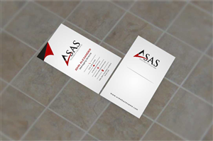 Business Card Design by szabist for ASAS Telecom & IT Solutions | Design: #6164146