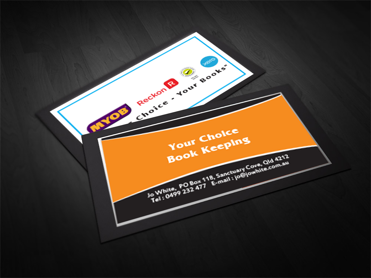 Visitenkarten-Design von cn graphic für Your Choice Bookkeeping | Design #6032787