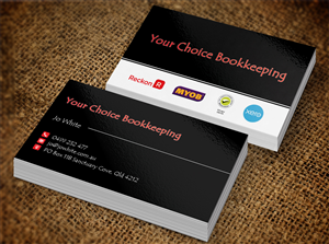 Design de Carte de Visite par Lanka Ama pour Your Choice Bookkeeping | Design : #5971903
