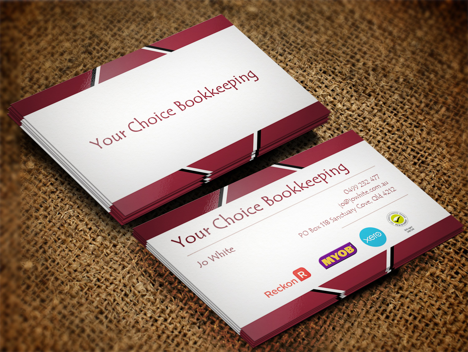 Diseño de Tarjeta de Presentación por Lanka Ama para Your Choice Bookkeeping | Diseño #5971908