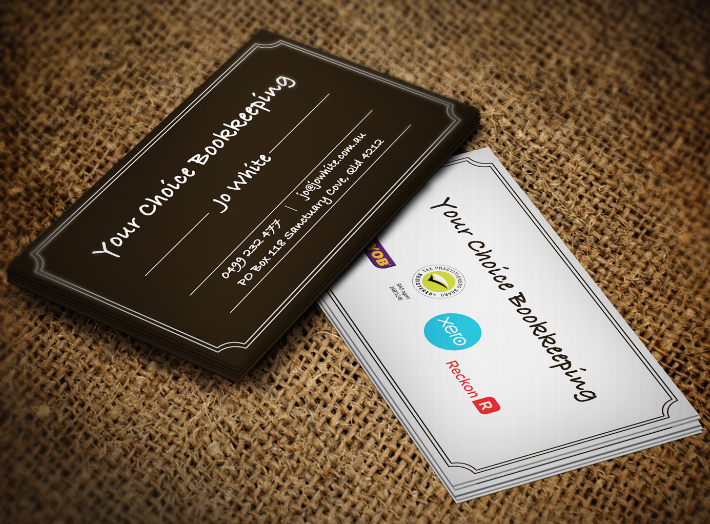 Design de Carte de Visite par Lanka Ama pour Your Choice Bookkeeping | Design #5971910