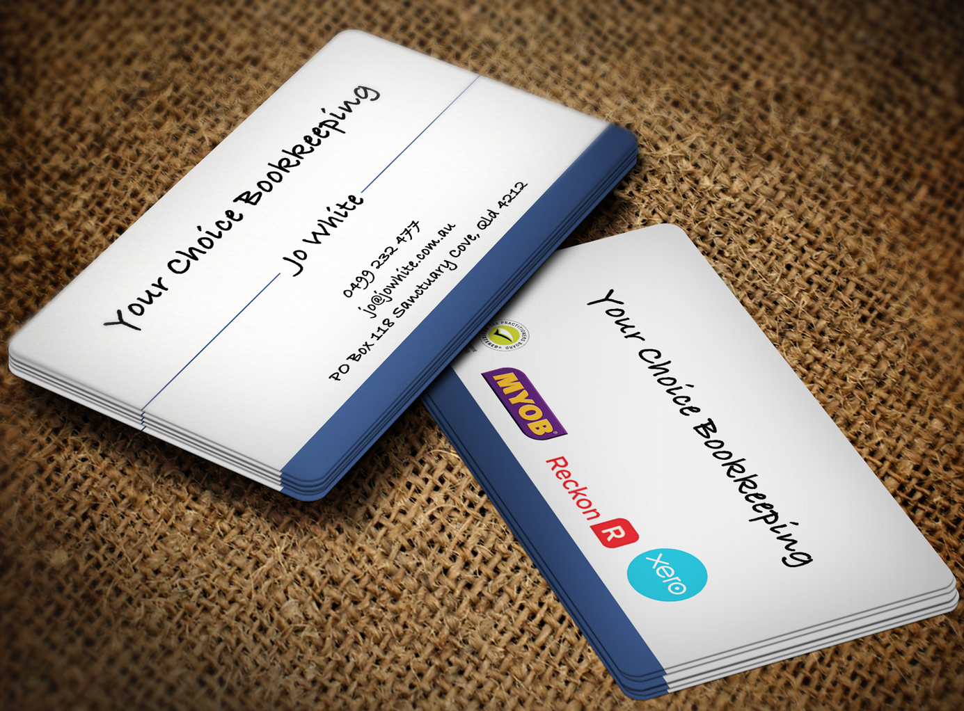 Design de Carte de Visite par Lanka Ama pour Your Choice Bookkeeping | Design #6025714