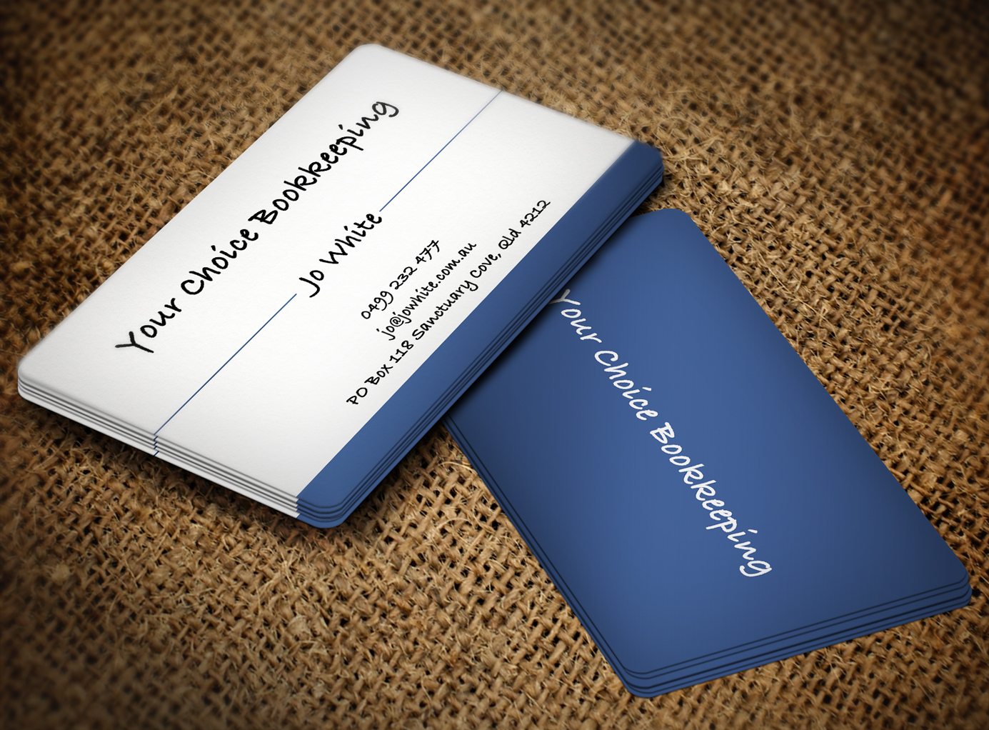 Visitenkarten-Design von Lanka Ama für Your Choice Bookkeeping | Design #6025724