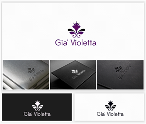 Gia' Violetta | Logo Design by Monster designs