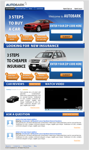 Web Design by Subhadeep for this project | Design: #1634006