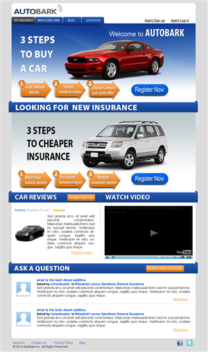 Web Design by Subhadeep for this project | Design #1635287