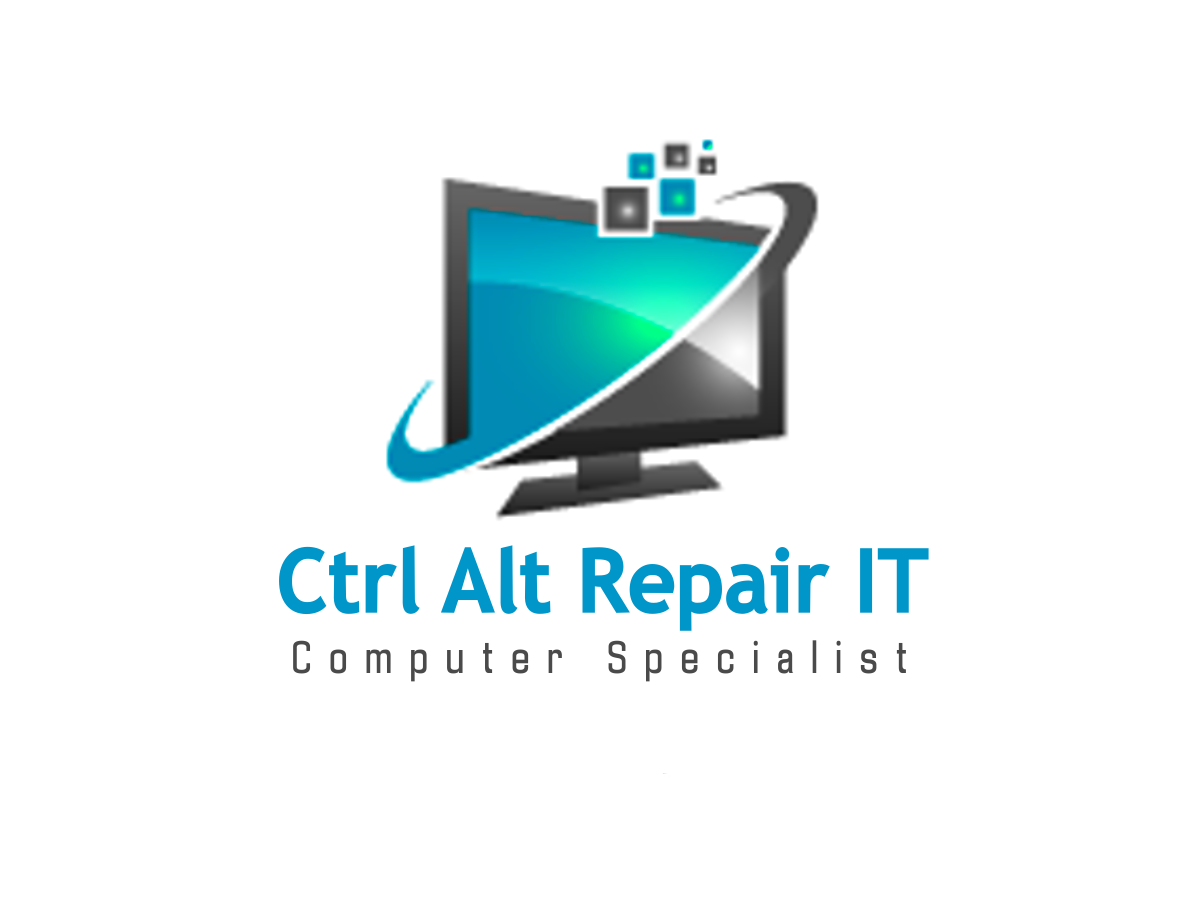 213 Bold Playful Computer Repair Logo Designs for Ctrl Alt Repair IT