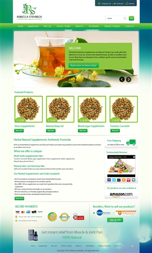 Diseño Web por saroshdurrani para este proyecto | Diseño: #6024486