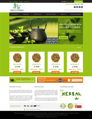 Diseño Web por saroshdurrani para este proyecto | Diseño: #6024548