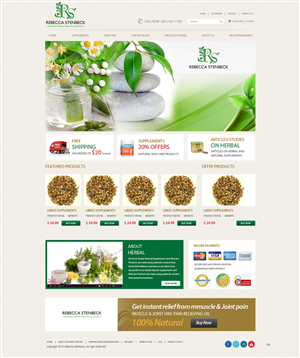 Diseño Web por saroshdurrani para este proyecto | Diseño: #6024624