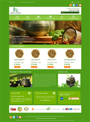 Diseño Web por saroshdurrani para este proyecto | Diseño: #6024707