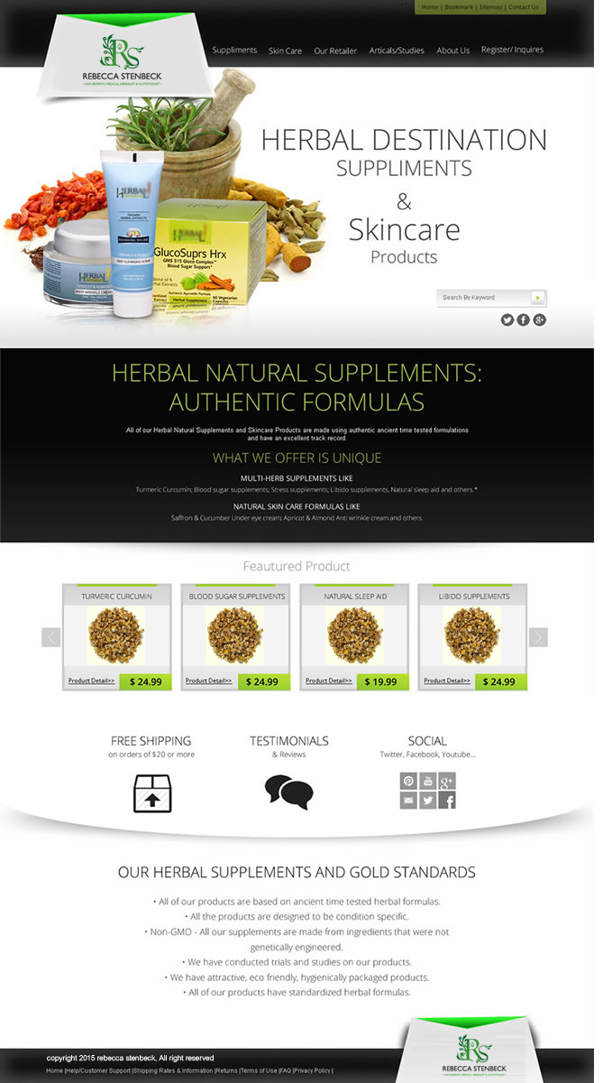 Web Design by saroshdurrani for this project | Design #6024934