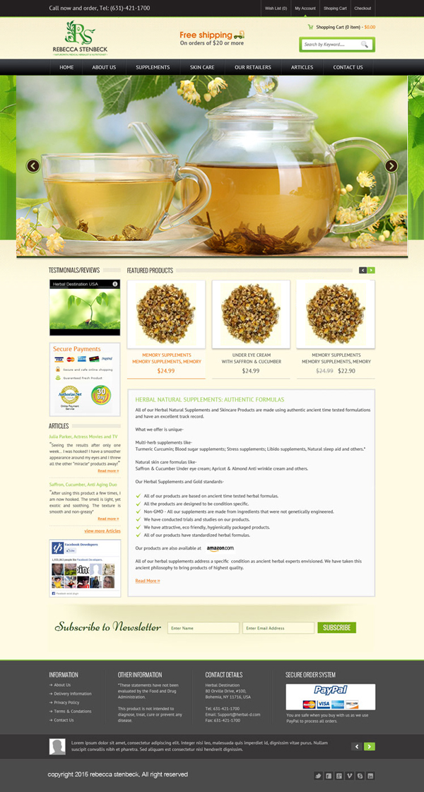 Web Design by saroshdurrani for this project | Design #6025641