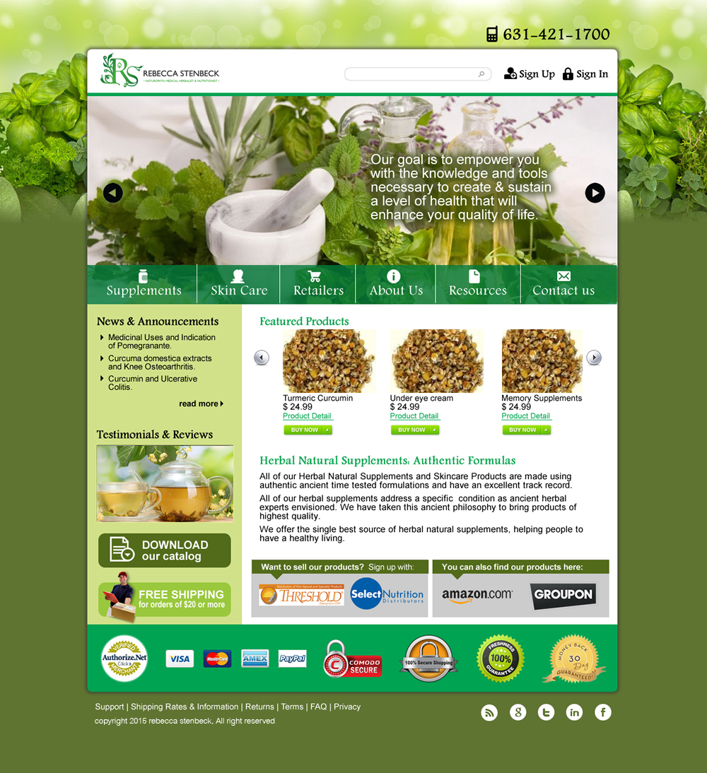 Web Design by saroshdurrani for this project | Design #6026351