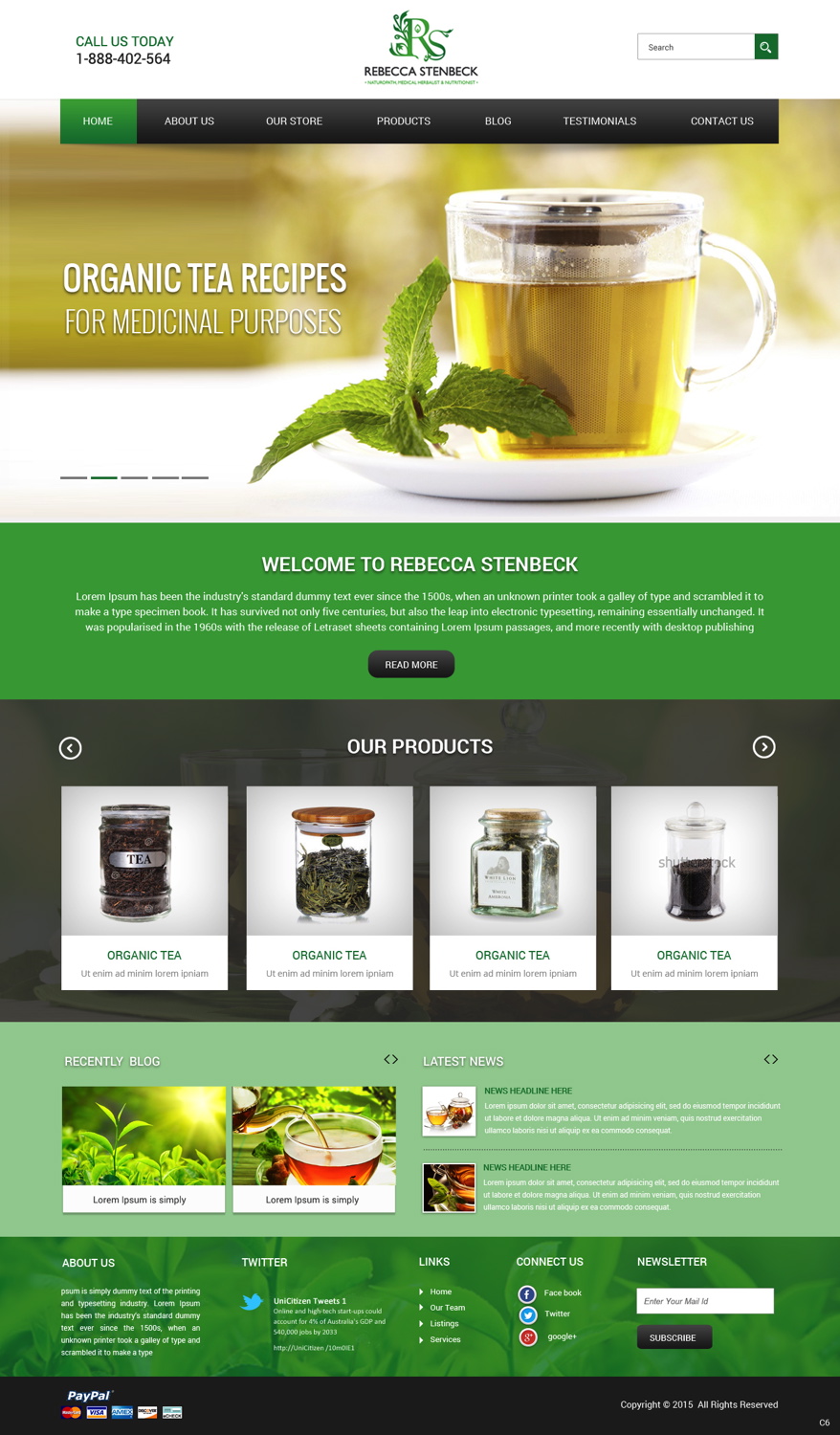 Web Design by pb for this project | Design #6009253