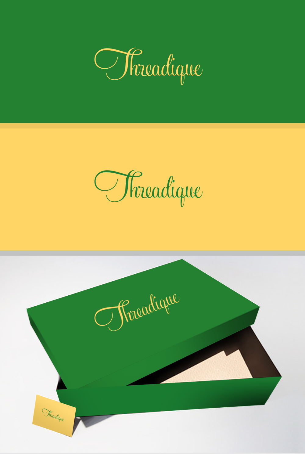 Packaging Design by Moustache-Graphics for Threadique Global Pty. Ltd | Design #6031442