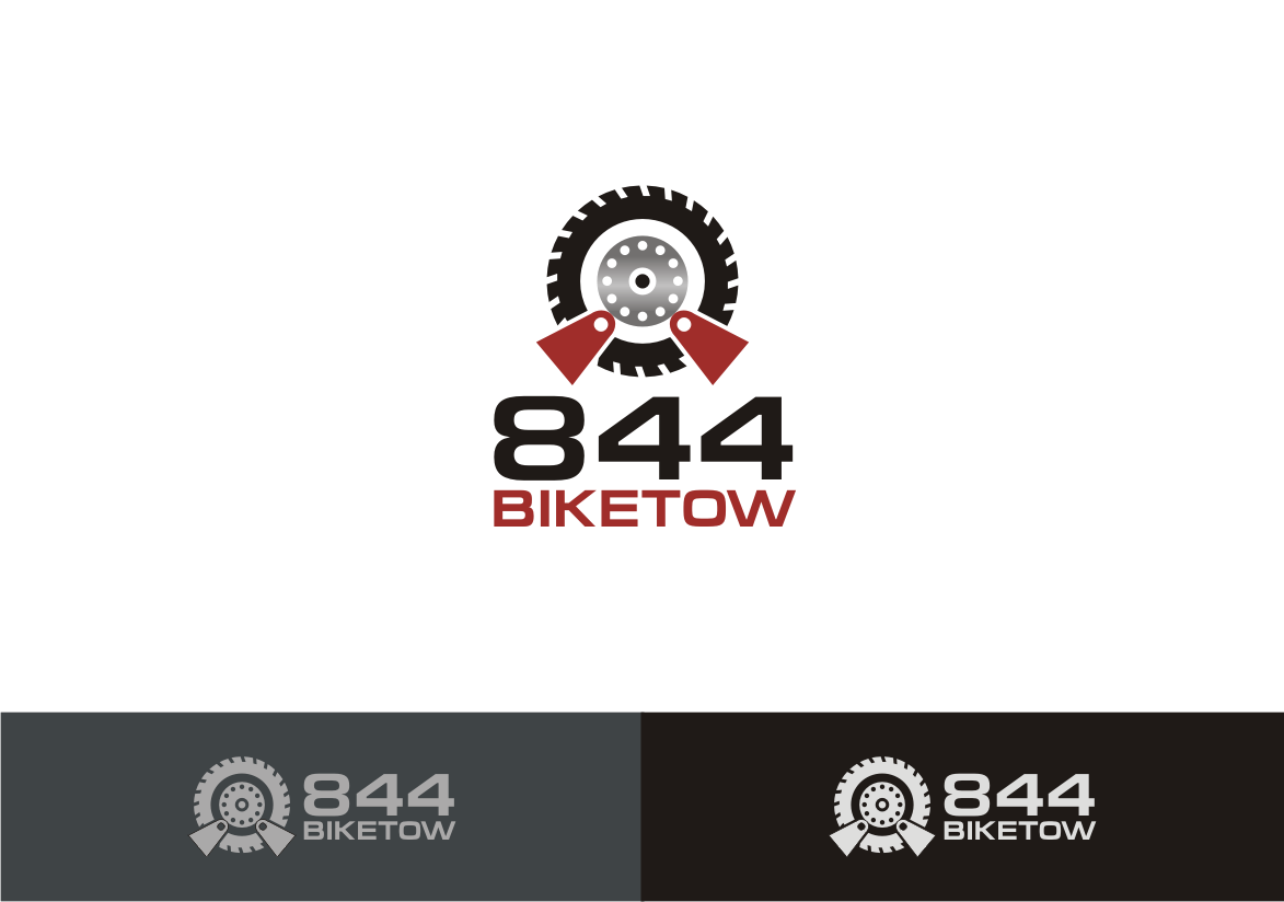 Logo Design by Arham Hidayat for 844BikeTow | Design #6068233