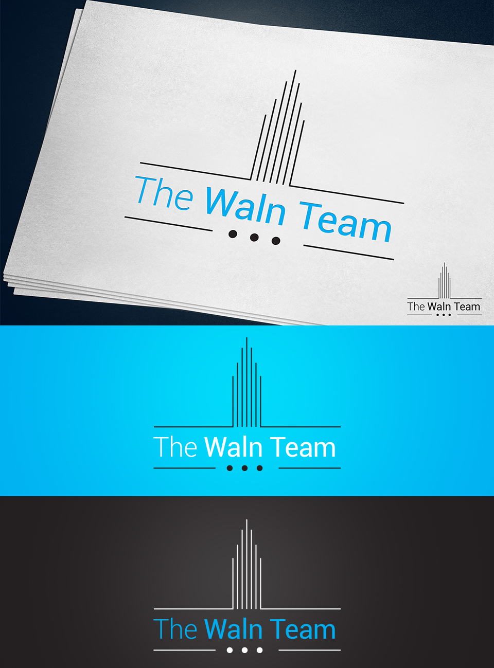 Logo Design by ZaiDi Creationz for The Waln Team | Design #5973291