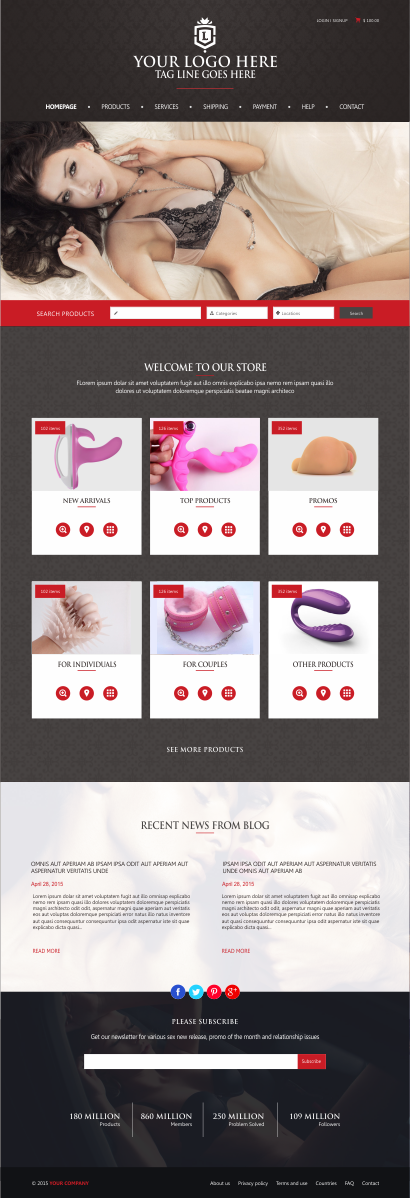 Web Design by Silverfox Studio for this project | Design #6053248