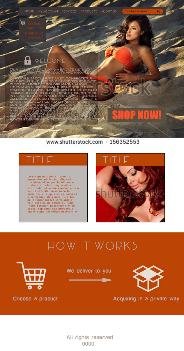 Web Design by AndreeaD for this project | Design #6051888
