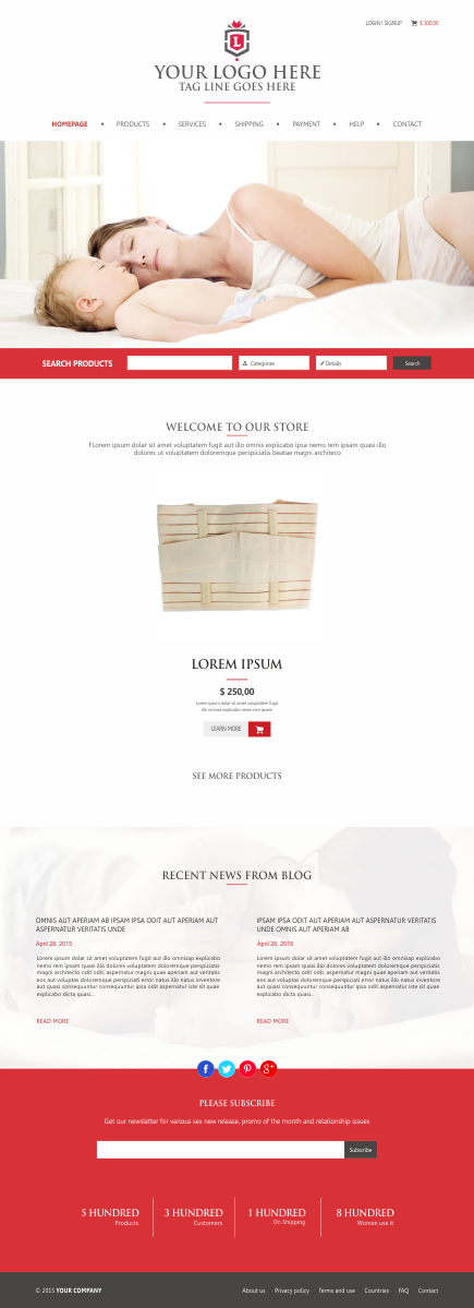 Web Design by Silverfox Studio for Mulier | Design #6060690