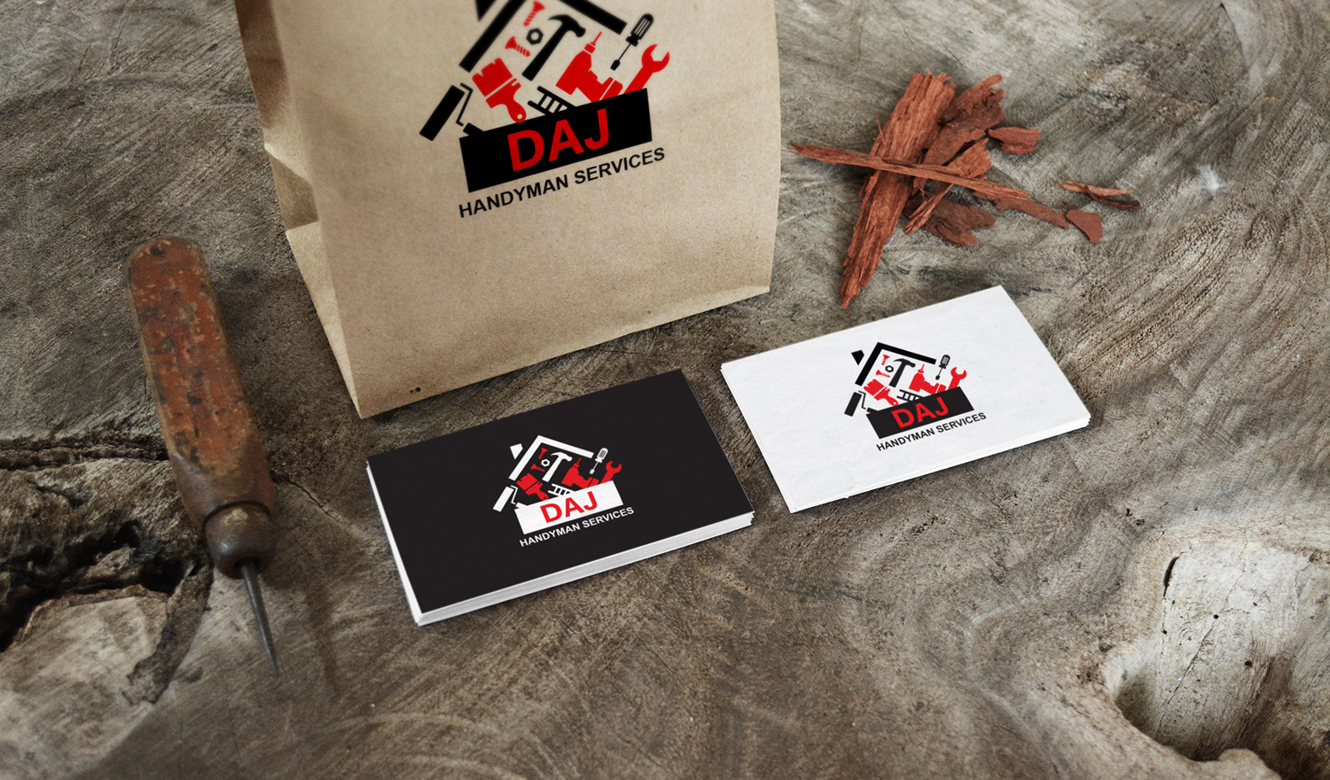 Logo Design by Impressive Solutions for DAJ Handyman  | Design #5979449