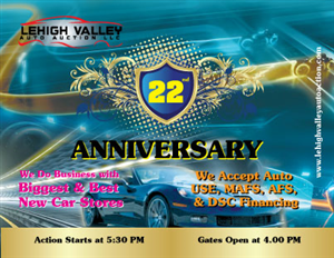 Design de Carte Postale par kirushi pour LEHIGH VALLEY AUTO AUCTION | Design #6077002