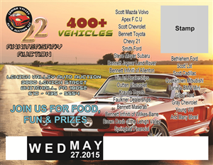 Postcard Design by Rameez Ahmed for LEHIGH VALLEY AUTO AUCTION | Design: #6087376
