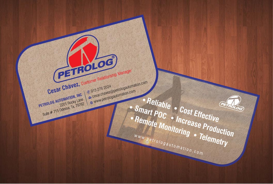 Business Card Design by Sbss for Petrolog | Design #1651401