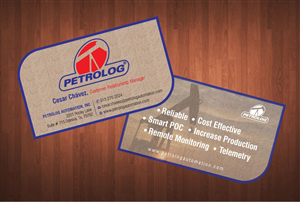 Business Card Design by Sbss for Petrolog | Design: #1651401