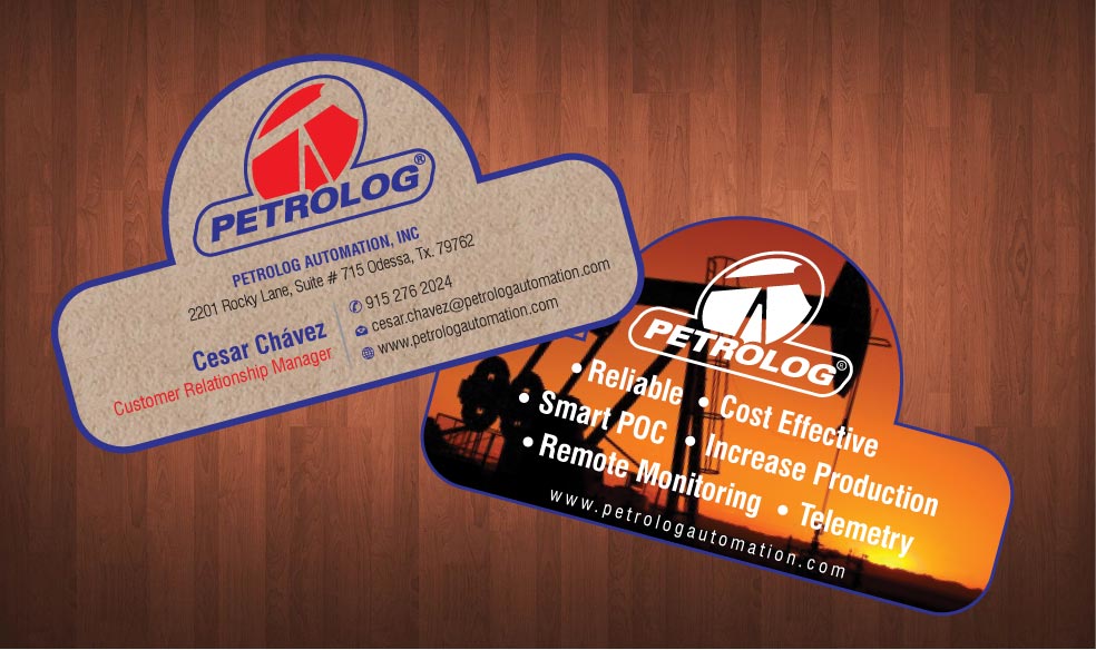 Business Card Design by Sbss for Petrolog | Design #1651443