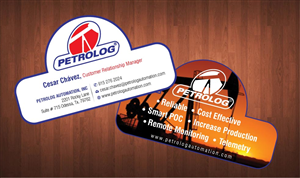 Business Card Design by Sbss for Petrolog | Design: #1651504