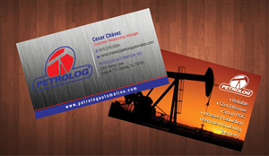 Business Card Design by Sbss for Petrolog | Design: #1651511