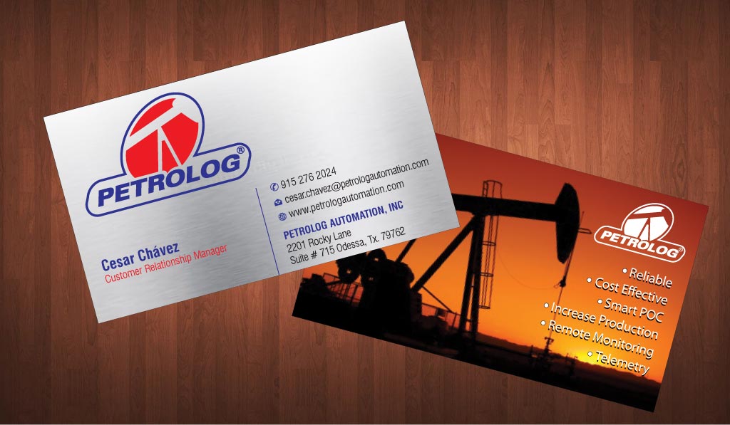 Business Card Design by Sbss for Petrolog | Design #1651513