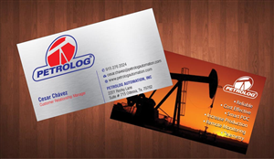 Business Card Design by Sbss for Petrolog | Design: #1651513