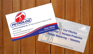 Business Card Design by Sbss for Petrolog | Design: #1651518