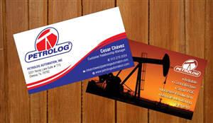 Business Card Design by Sbss for Petrolog | Design: #1651520