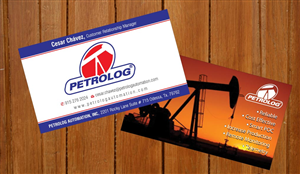 Business Card Design by Sbss for Petrolog | Design: #1651522