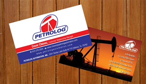 Business Card Design by Sbss for Petrolog | Design: #1651531