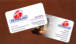 Business Card Design by Sbss for Petrolog | Design: #1651535
