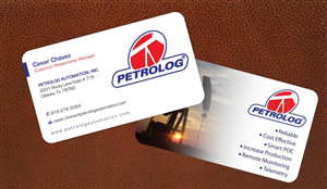 Business Card Design by Sbss for Petrolog | Design: #1651536