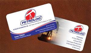 Business Card Design by Sbss for Petrolog | Design: #1651581