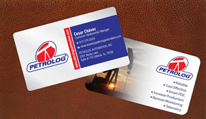 Business Card Design by Sbss for Petrolog | Design: #1651583