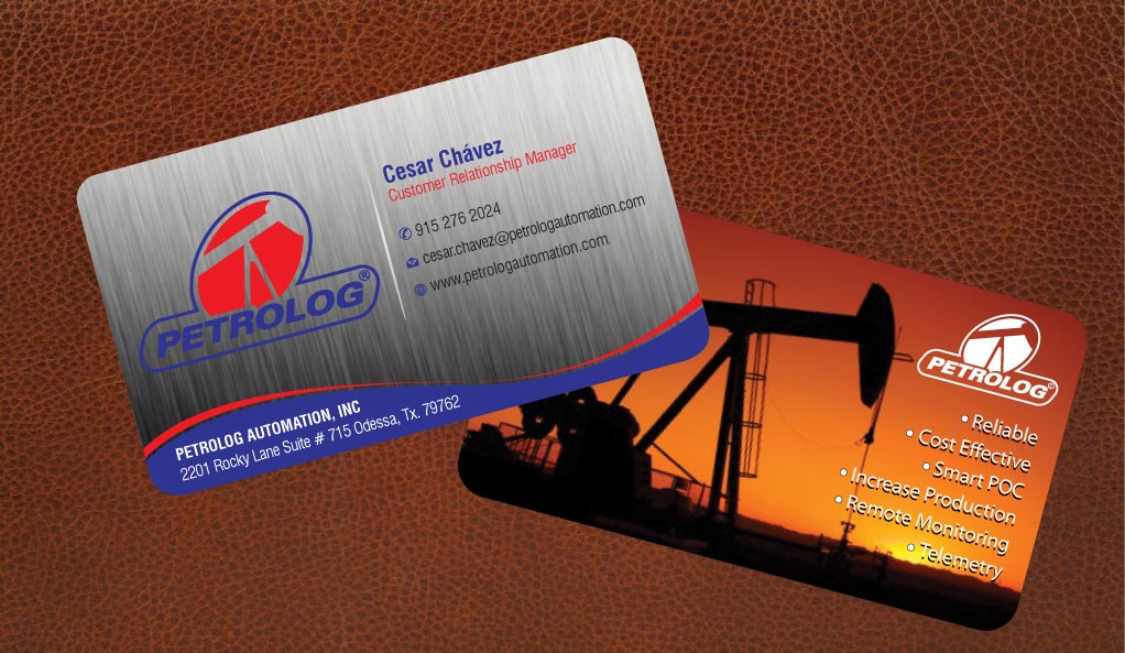 Business Card Design by Sbss for Petrolog | Design #1651587