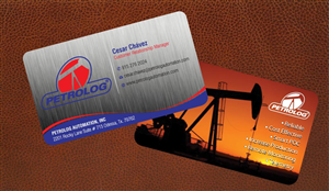 Business Card Design by Sbss for Petrolog | Design: #1651588